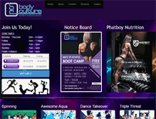 Tablet Screenshot of bodyculture.co.za